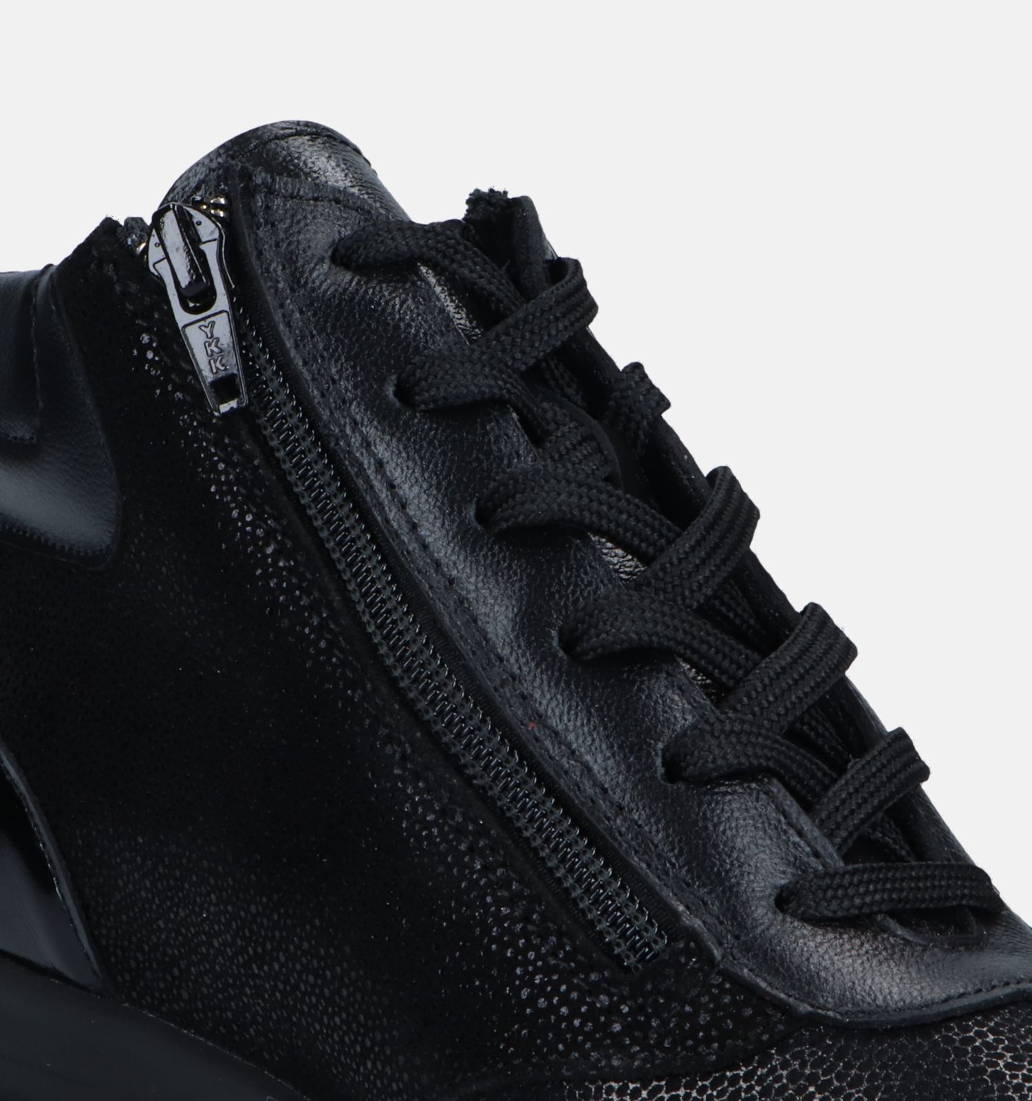 Zwarte sneakers sales met rits dames