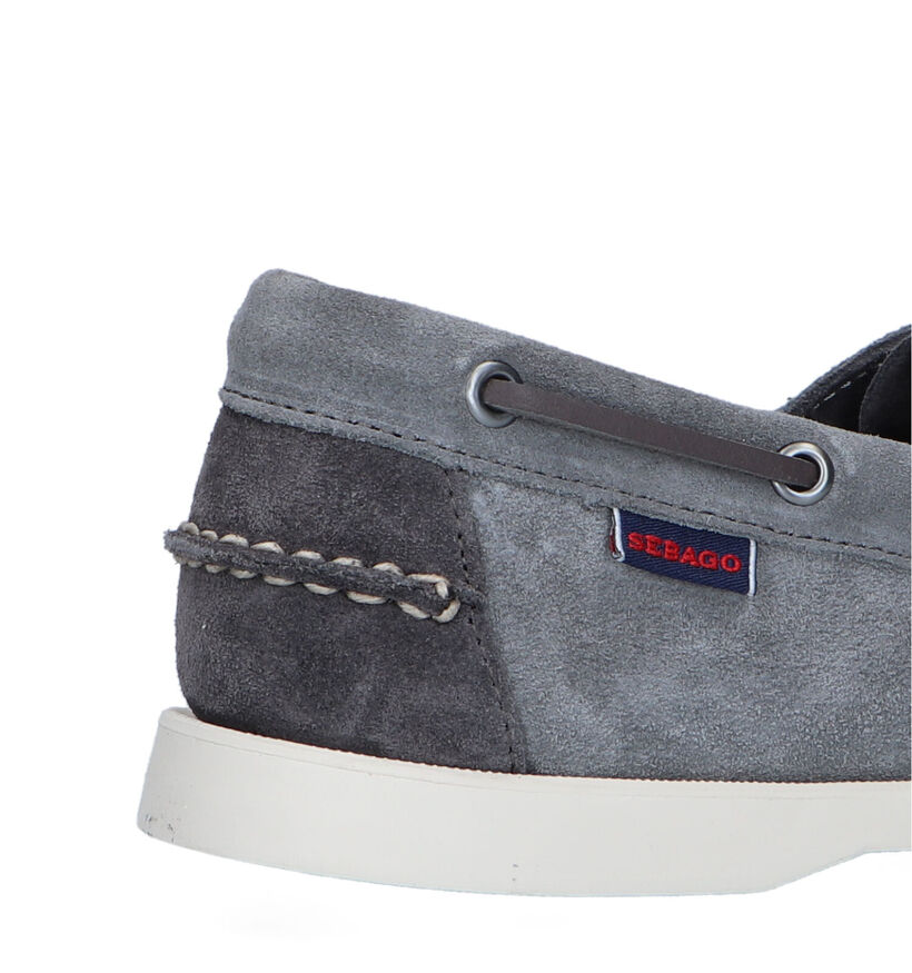 Sebago Dockside Portland Flesh Out Kaki Bootschoenen voor heren (336839)