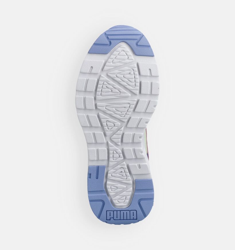 Puma Trinity 2 LT Witte Sneakers voor meisjes (366621) - geschikt voor steunzolen