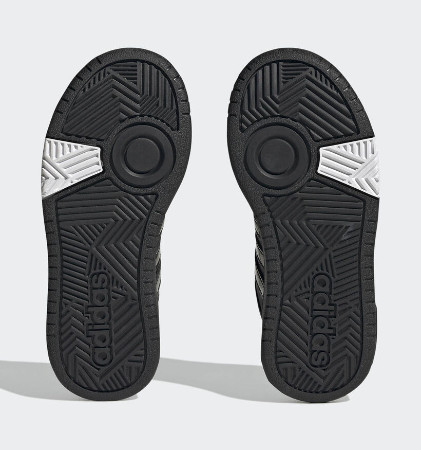adidas Hoops 3.0 Zwarte Sneakers adidas Hoops 3.0 Zwarte Sneakers voor jongens, meisjes (366022) - geschikt voor steunzolen