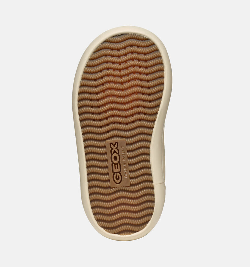 Geox Gisli Beige Hoge schoenen voor meisjes (344524) - geschikt voor steunzolen