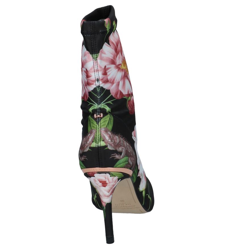 Zwarte High Heels Soklaarzen Ted Baker Elzbet in stof (225400)