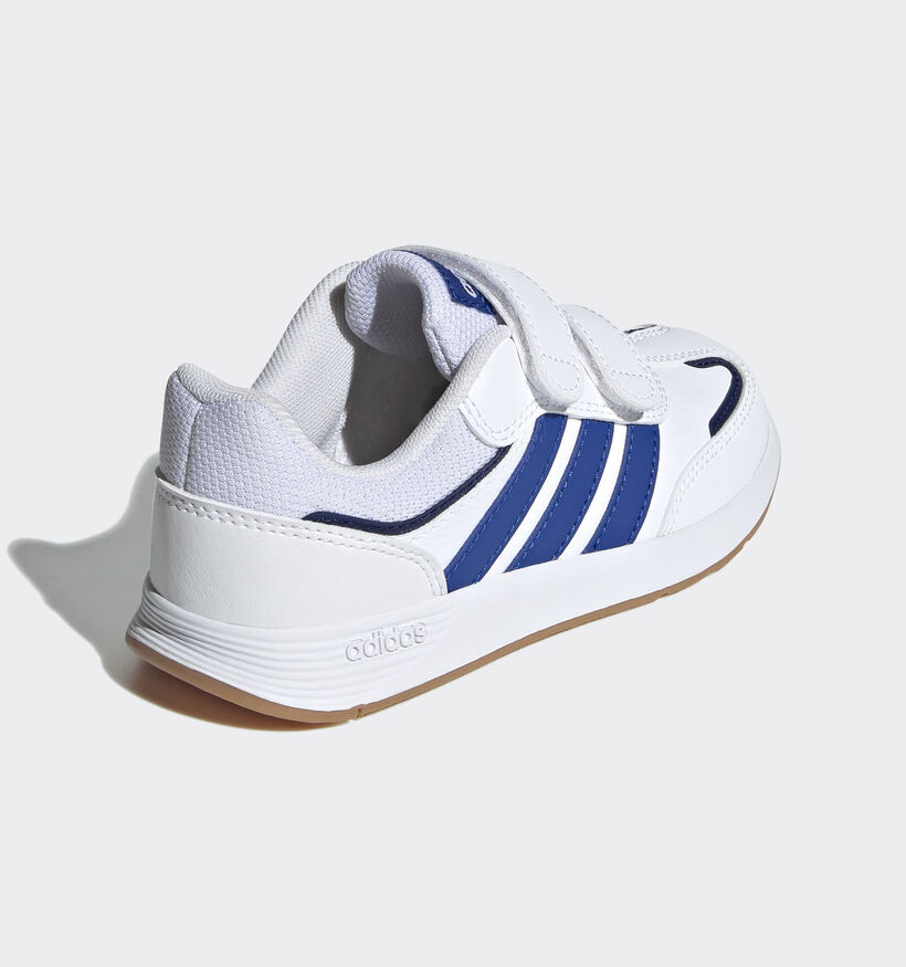 adidas Tensaur Switch Witte Velcrosneakers voor jongens, meisjes (366053) - geschikt voor steunzolen