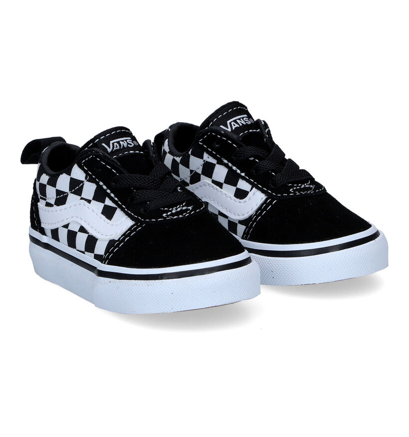 Vans Ward Slip On Baskets en Noir pour garçons (303076)