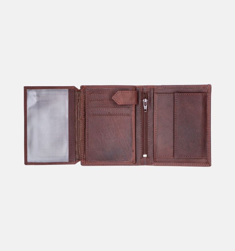 Cloverfield Portefeuille en Cognac pour hommes (358049)