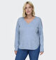 ONLY Carmakoma Margaret Blauwe Trui voor dames (351422)