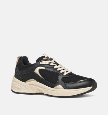 Geox Sneakers Zwart/Goud