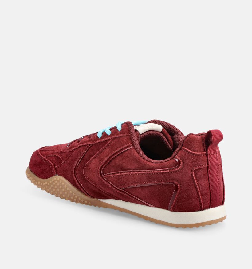 Laurent David Bordeaux Sneakers voor dames (380981) - geschikt voor steunzolen