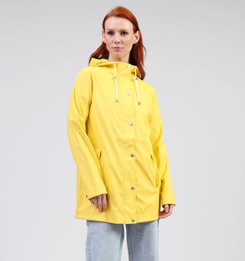 Manteau long jaune