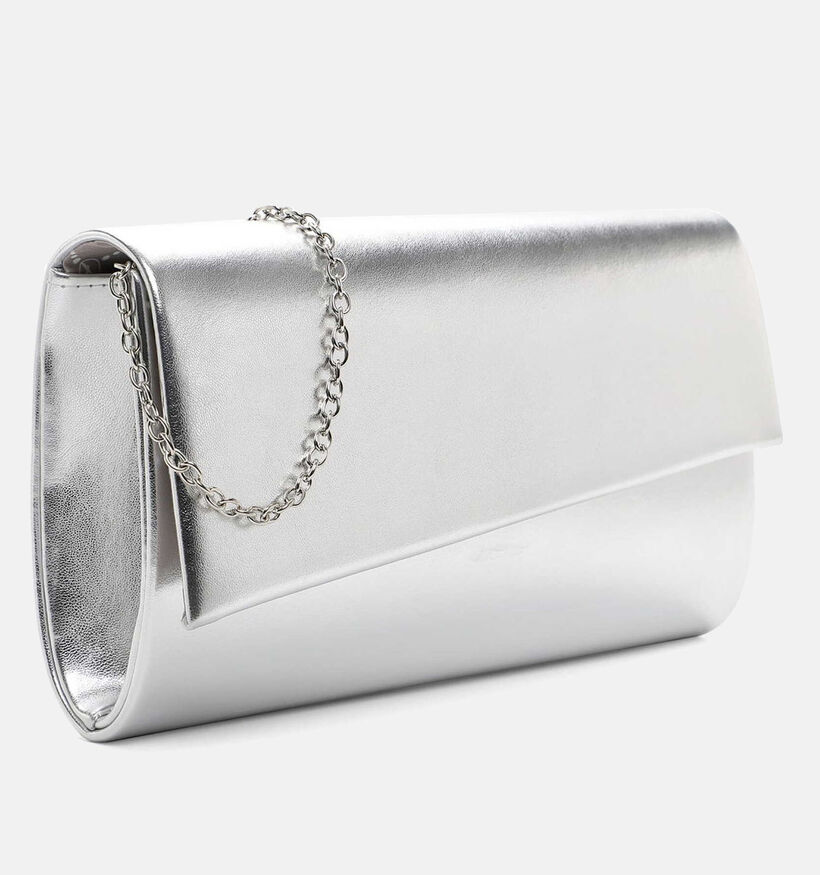 Tamaris Amalia Zilveren Clutch met riem voor dames (355114)