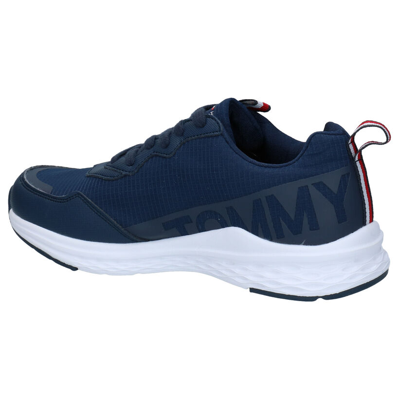 Tommy Hilfiger Blauwe Sneakers in kunstleer (285676)