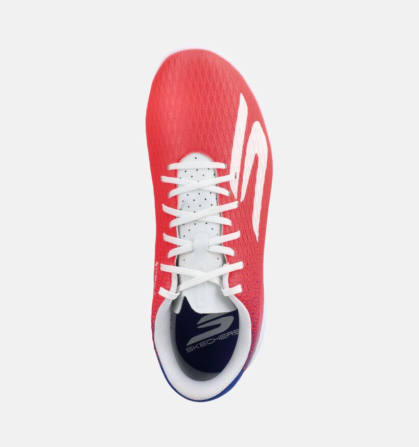 Skechers SKX 2 Chaussures de foot en Rouge/Bleu pour hommes (373867)