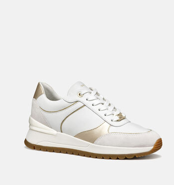 Geox Spherica Sneakers Zwart/Goud