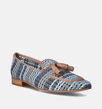 JHay Chaussures plates Marron/Bleu
