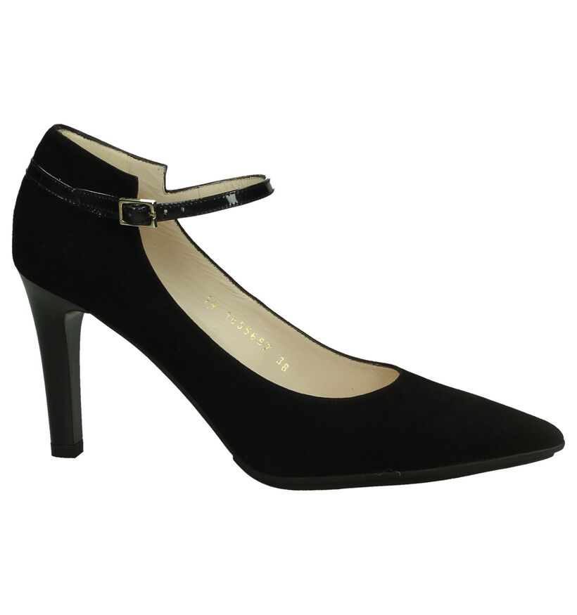 Lodi Escarpins à bride en Noir en nubuck (200574)