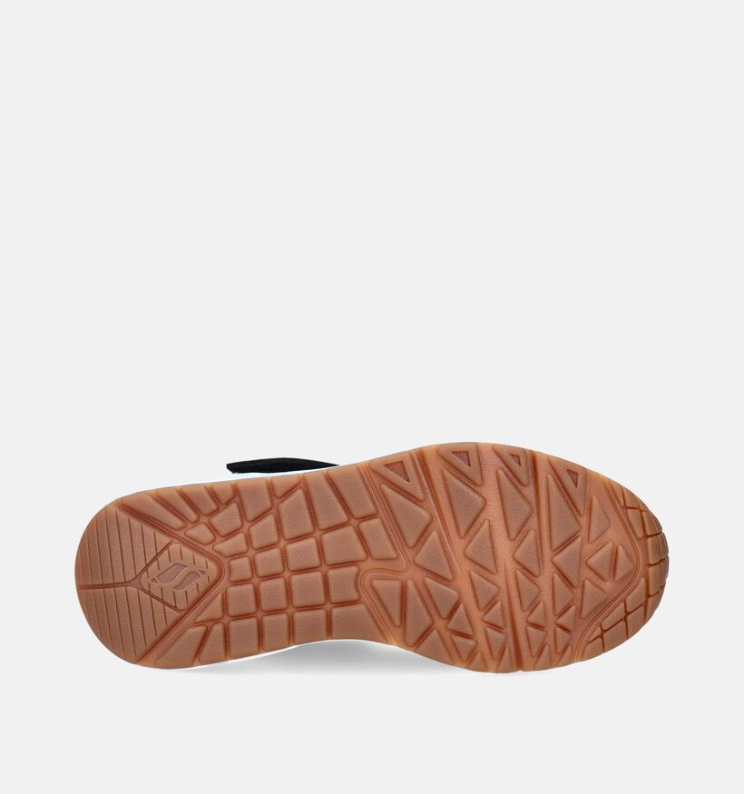 Skechers Uno Air Blitz Zwarte Sneakers voor jongens, meisjes (350333)