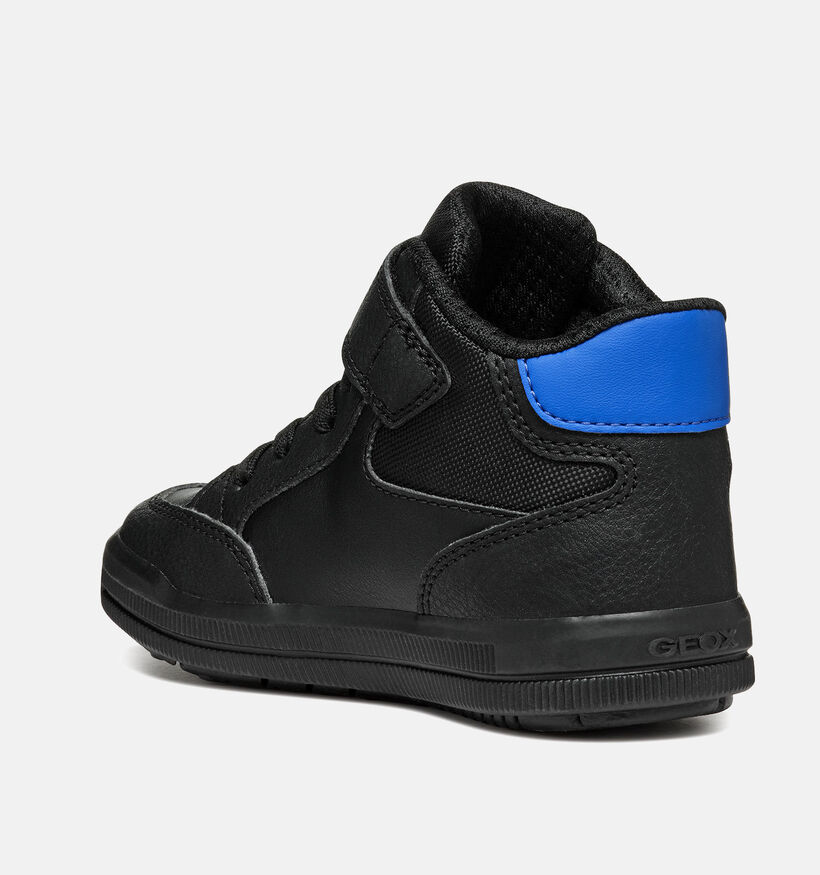 Geox Arzach Chaussures hautes en Noir pour garçons (345932) - pour semelles orthopédiques