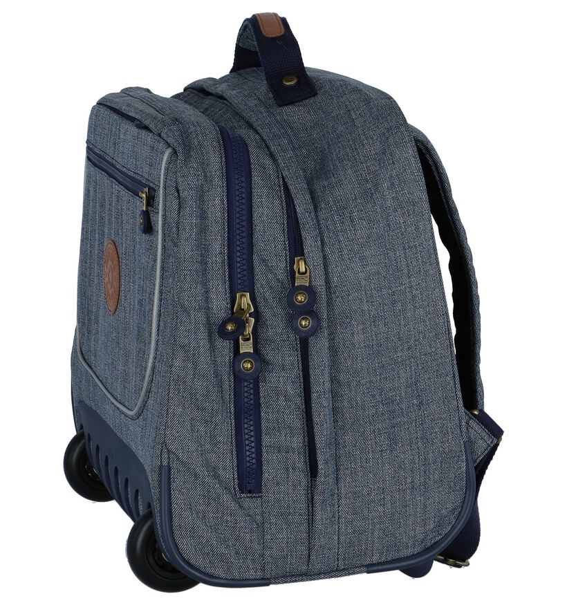 Kipling Class Dallin Lichtblauwe School Trolley, , pdp