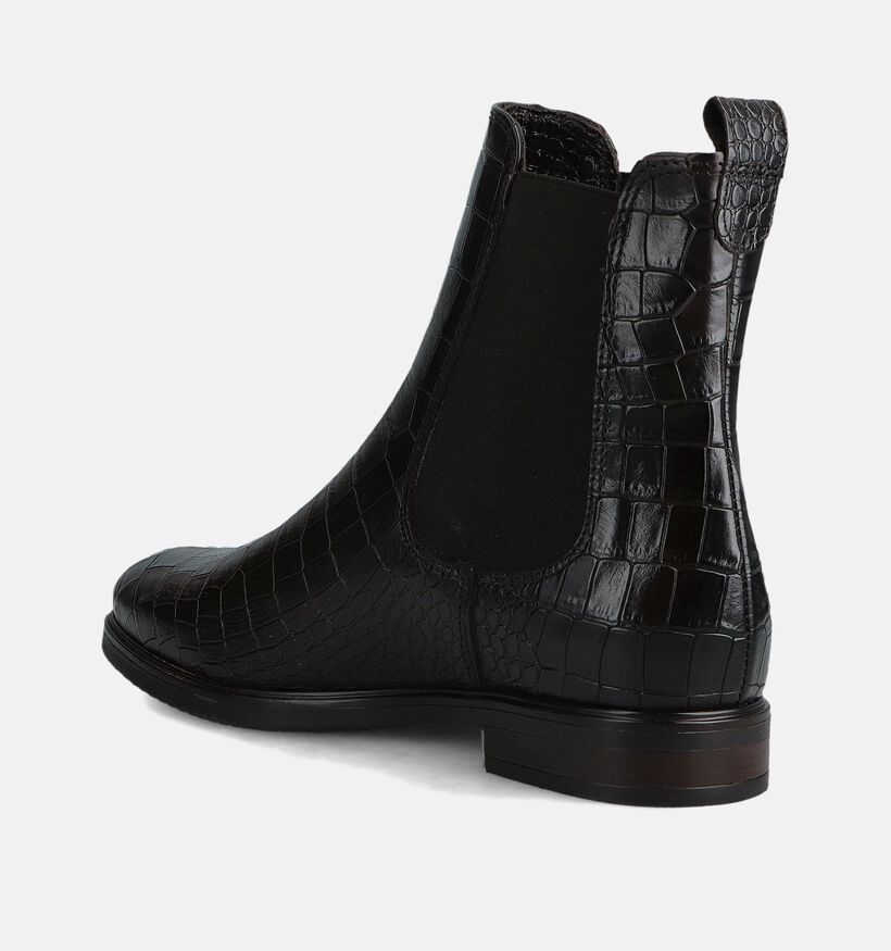 Laurent David Ares Bottines Chelsea en Brun foncé pour femmes (365459)