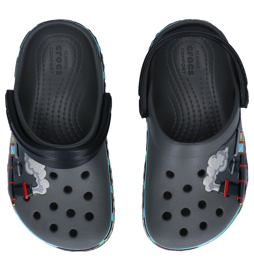 Crocs Funlab Train Band Nu-pieds en Gris en synthétique (245201)