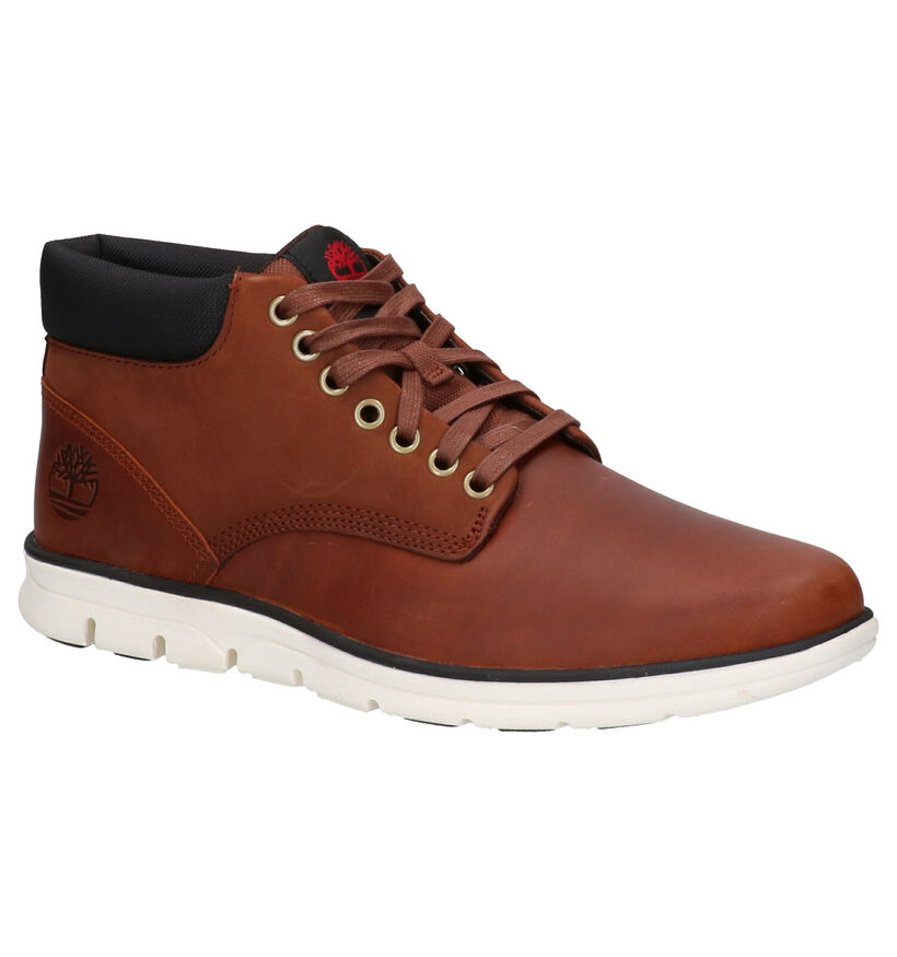 Timberland Bradstreet Chukka Bruine Boots in leer (255304)