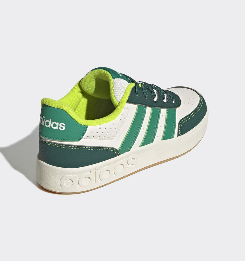 adidas Breakbase Groene Sneakers voor jongens, meisjes (359621) - geschikt voor steunzolen