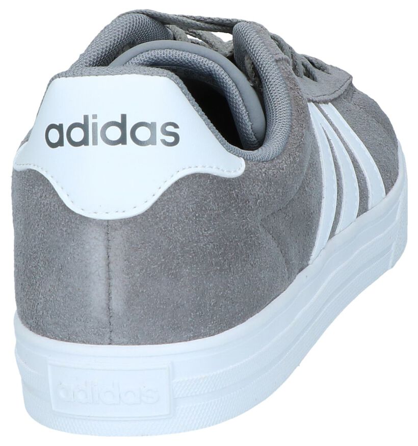 adidas Daily 2.0 Grijze Sneakers in kunstleer (264758)