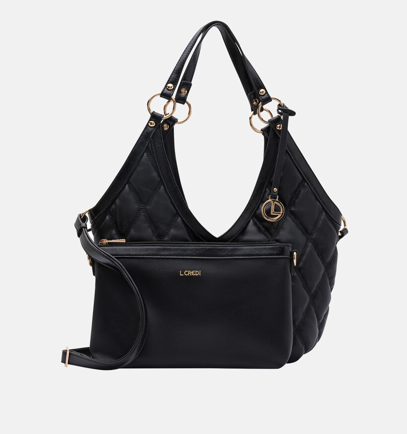L.Credi Paige Sac à bandoulière en Noir pour femmes (364447)