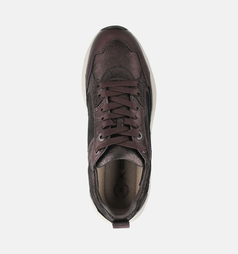 Xsensible Milau Bordeaux Sneakers voor dames (379011) - geschikt voor steunzolen
