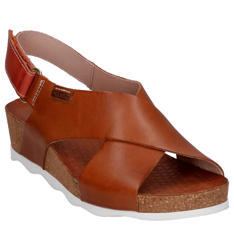 Pikolinos Mahon Sandales en Cognac pour femmes (354662)