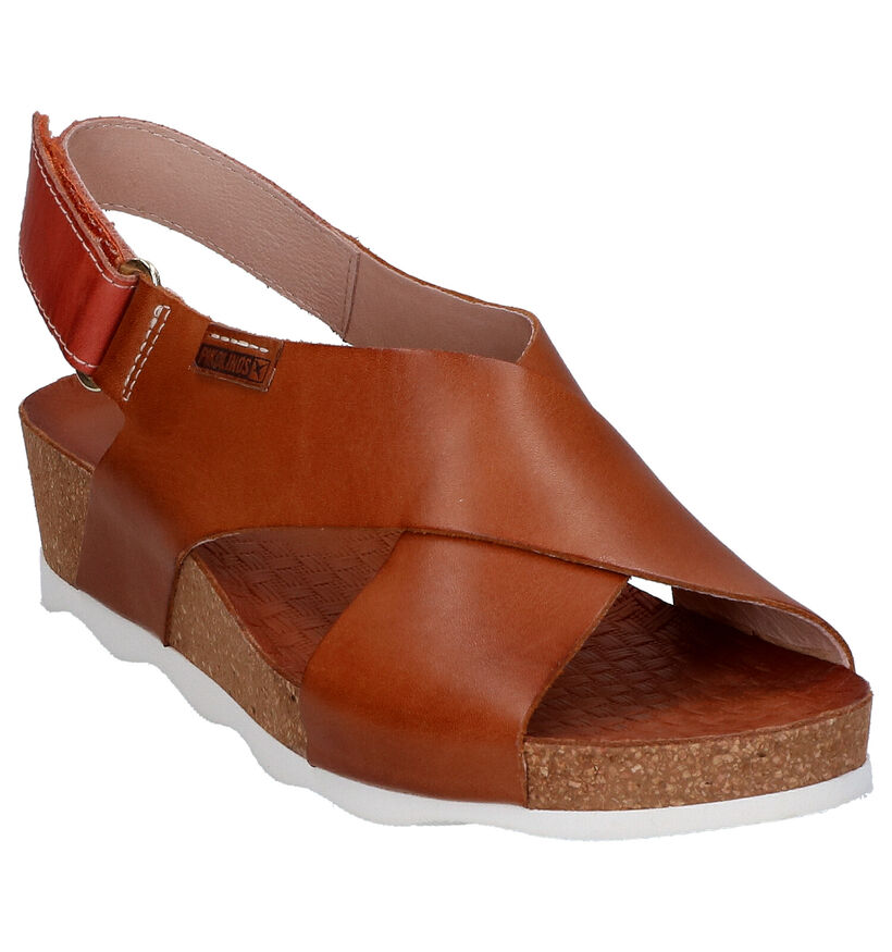 Pikolinos Mahon Cognac Sandalen voor dames (339571)