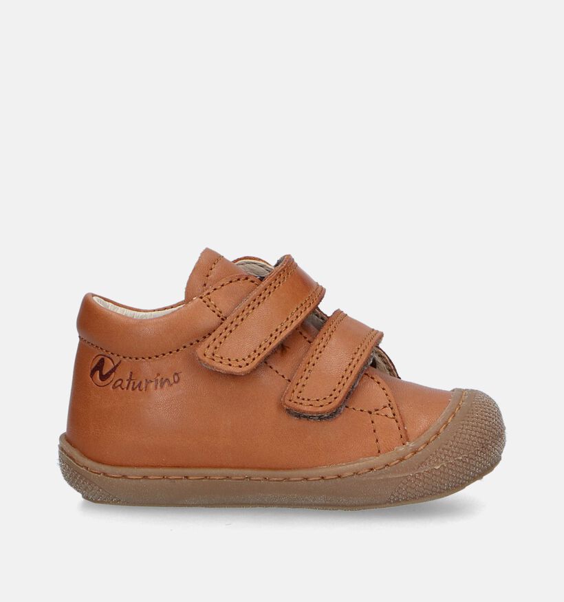 Naturino Cocoon Bruine Babyschoenen voor jongens, meisjes (347607) - geschikt voor steunzolen
