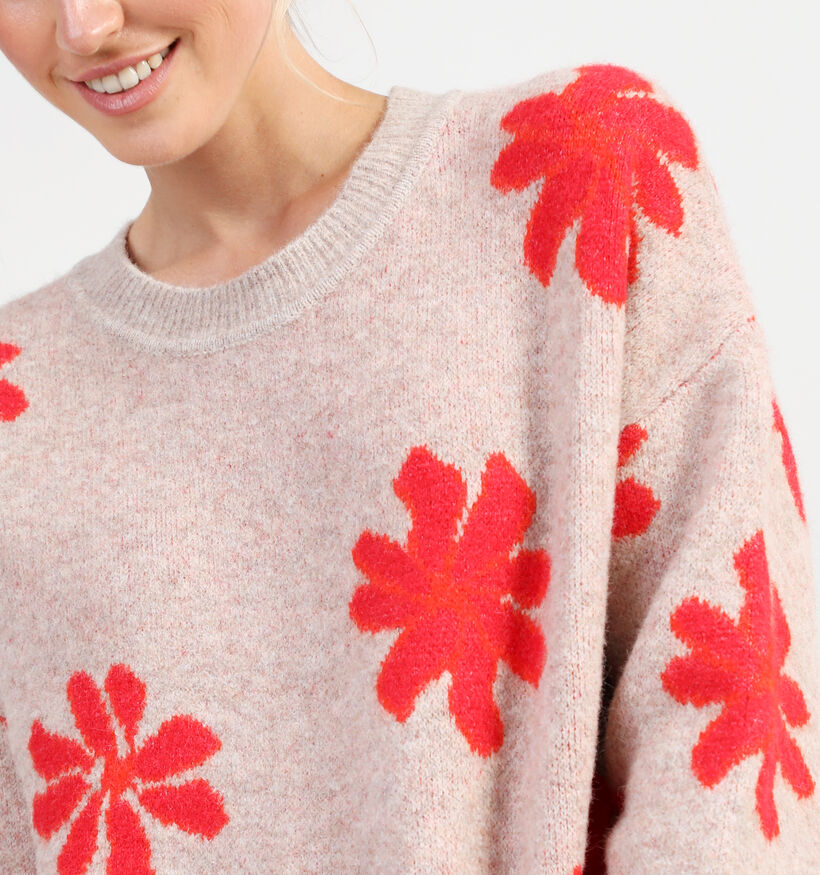 Orfeo Lea Beige Gebreide trui voor dames (349312)