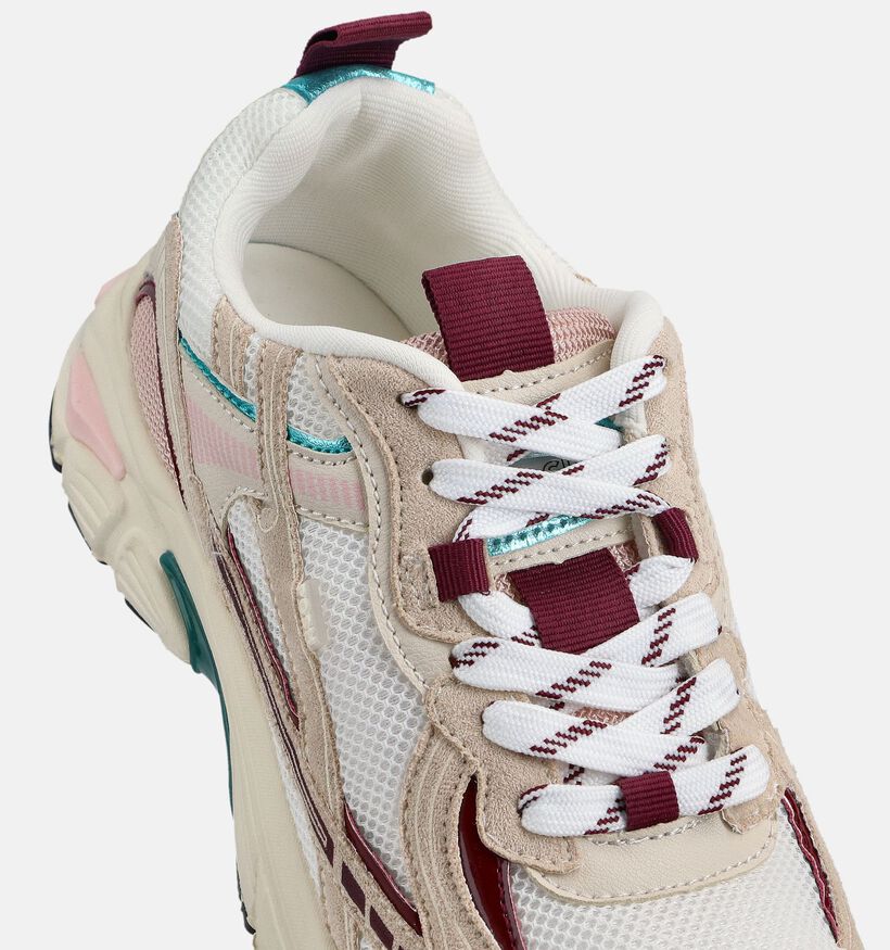 Posh by Poelman Baskets en Beige pour femmes (368752) - pour semelles orthop&eacute;diques