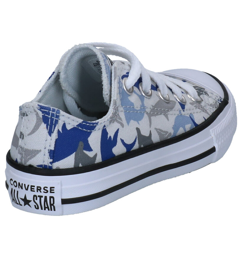 Converse Chuck Taylor All Star OX Sneakers Blauw in stof (266024)