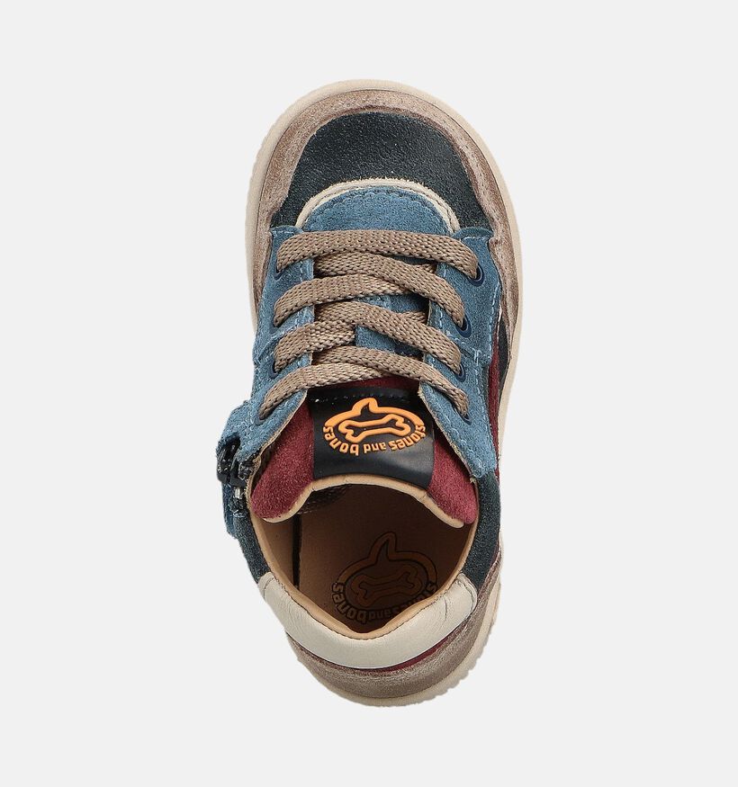 Stones and Bones Need Blauwe Sneakers voor jongens (362010) - geschikt voor steunzolen