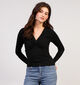 JDY Tippa Zwarte Longsleeve voor dames (351385)
