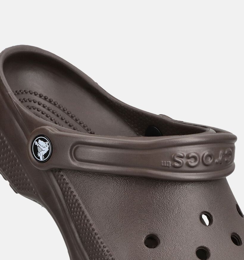 Crocs Classic Donkerbruine Slippers voor dames (381330)