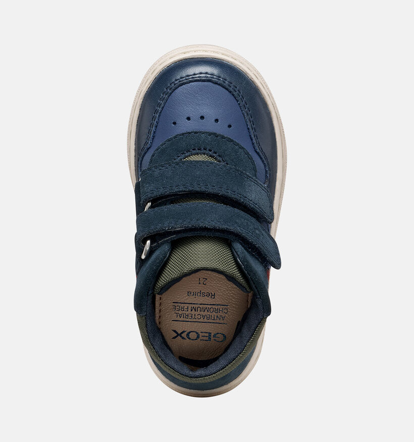 Geox Nashik Donkerblauwe Sneakers voor jongens (376221) - geschikt voor steunzolen