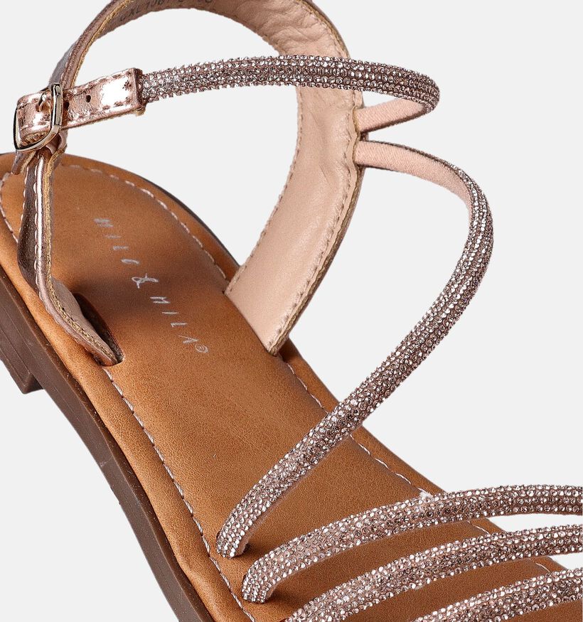 Milo & Mila Sandales en Rose pour filles (356674)