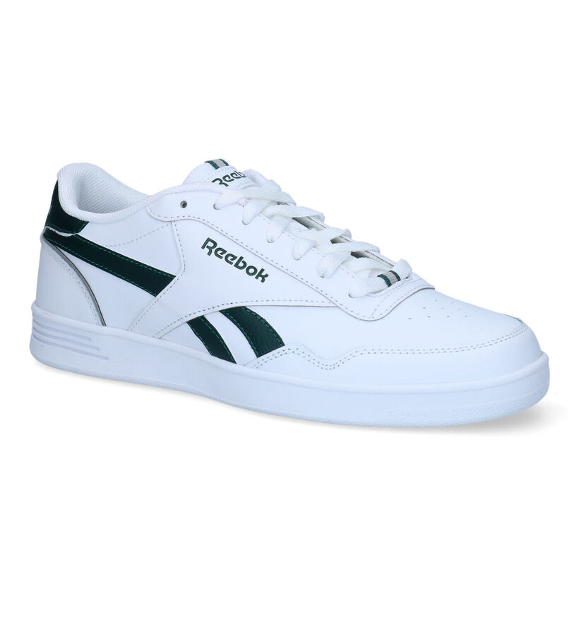Reebok Royal Techqu Baskets en Blanc pour hommes (324814) - pour semelles orthopédiques
