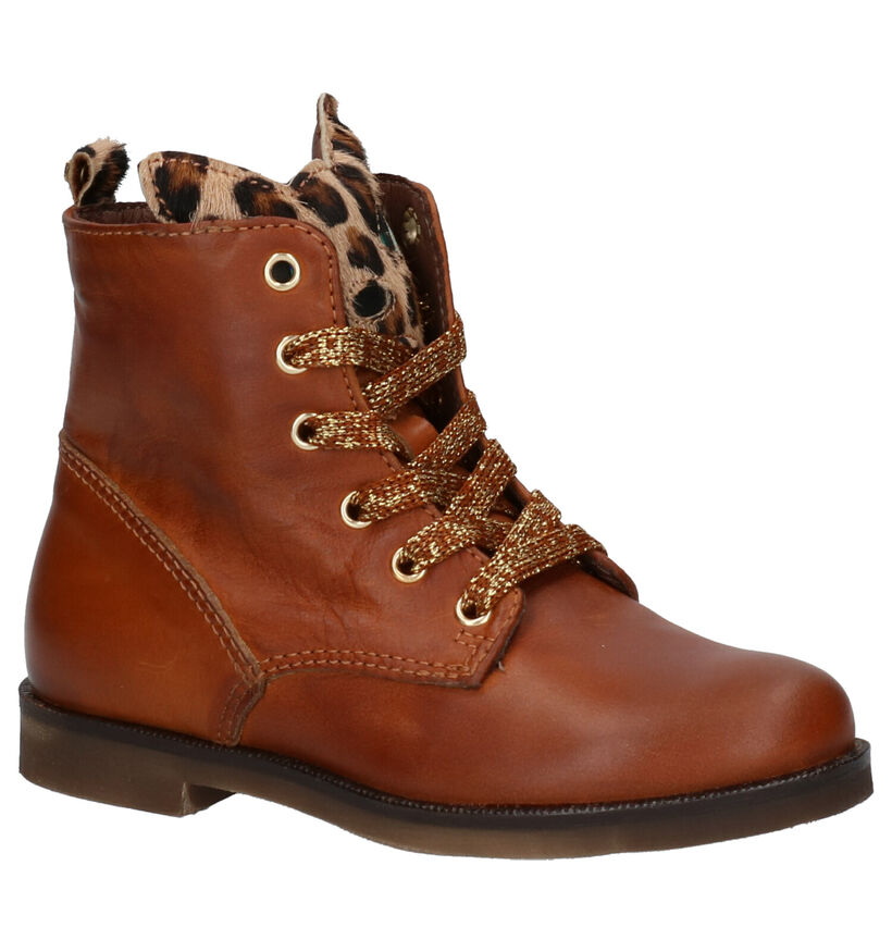 STONES and BONES Caste Cognac Boots voor meisjes (295053) - geschikt voor steunzolen