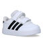 adidas Breaknet 2.0 Baskets en Blanc pour filles, garçons (324148) - pour semelles orthopédiques