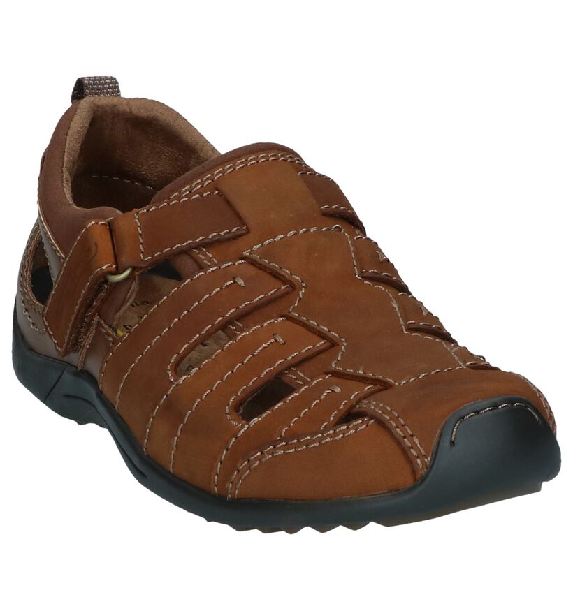 Camel Active Cognac Sandalen in nubuck (271435)