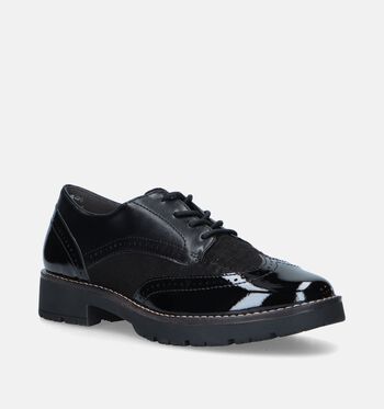 Jana Chaussures plates Noir