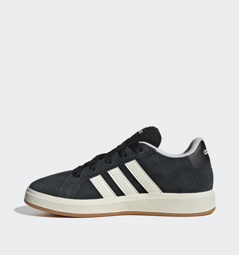 adidas Grand Court 00s Baskets en Noir pour garçons (365326) - pour semelles orthopédiques