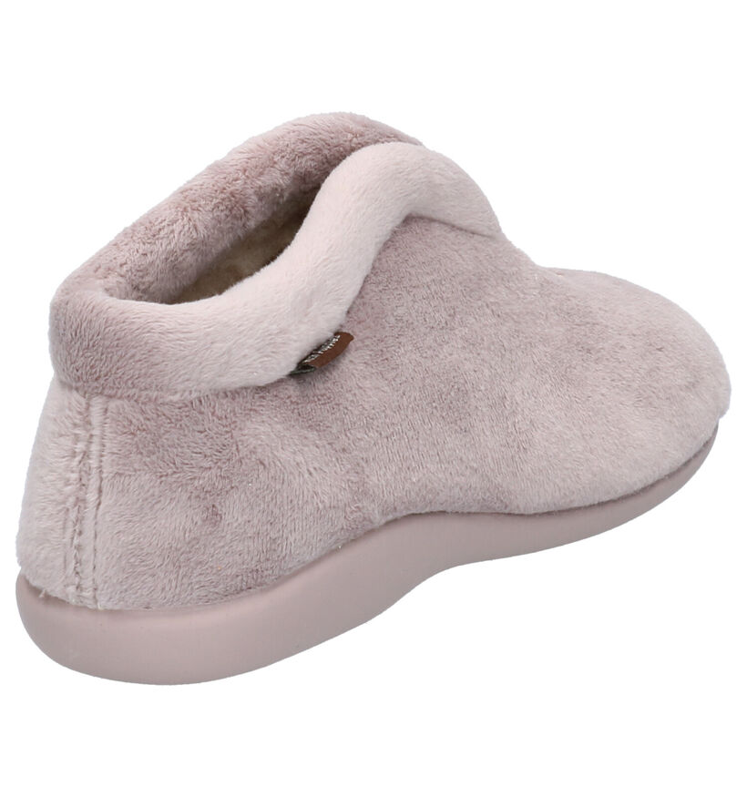 Hush Puppies Olifan Roze Pantoffels in stof (262298)