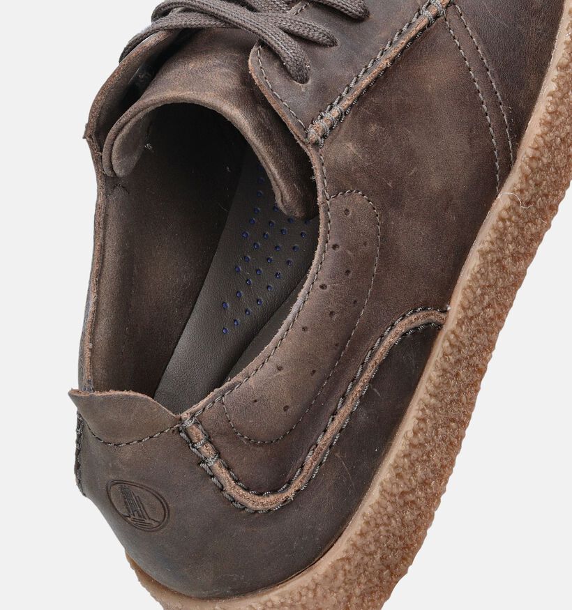 Clarks Streethill Lace Bruine Veterschoenen voor heren (346662) - geschikt voor steunzolen