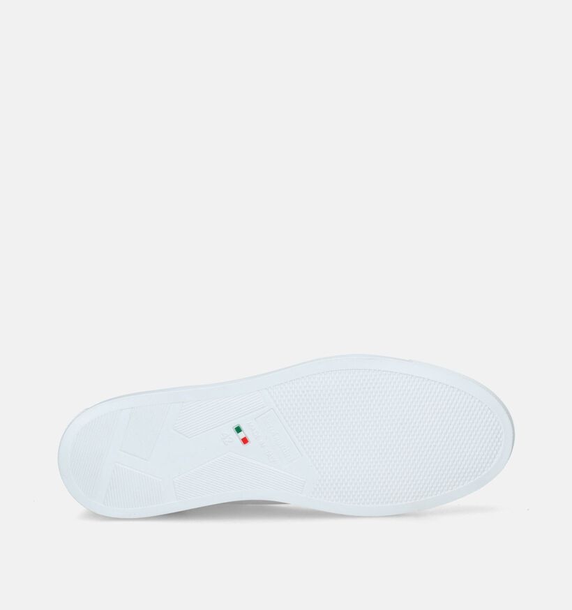 NeroGiardini Witte Veterschoenen voor heren (341722) - geschikt voor steunzolen