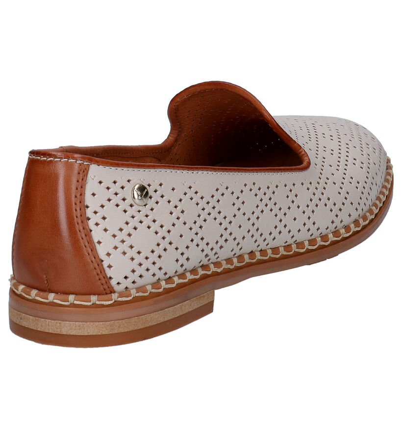 Pikolinos Merida Beige Loafers in leer (289106)